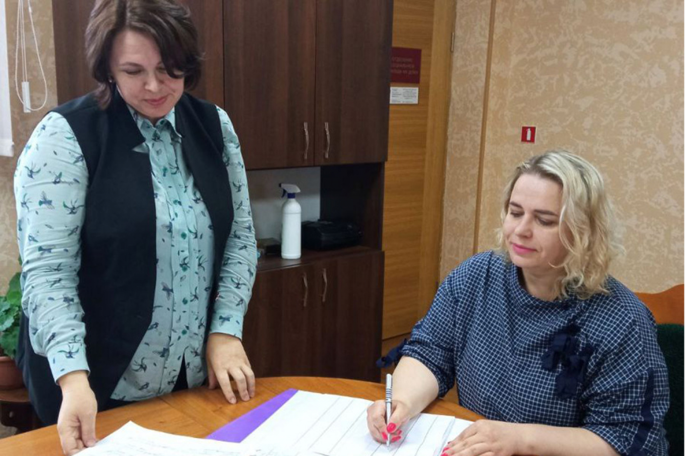 В ГУ "Березинский ТЦСОН' проходит республиканский прием граждан