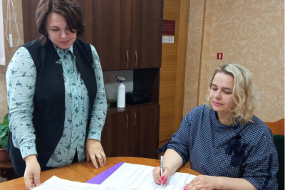 В ГУ "Березинский ТЦСОН'  проходит республиканский прием граждан