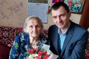 Поздравляем ветерана Великой Отечественной войны Софию Петровну Стасевич с Днёи работника леса