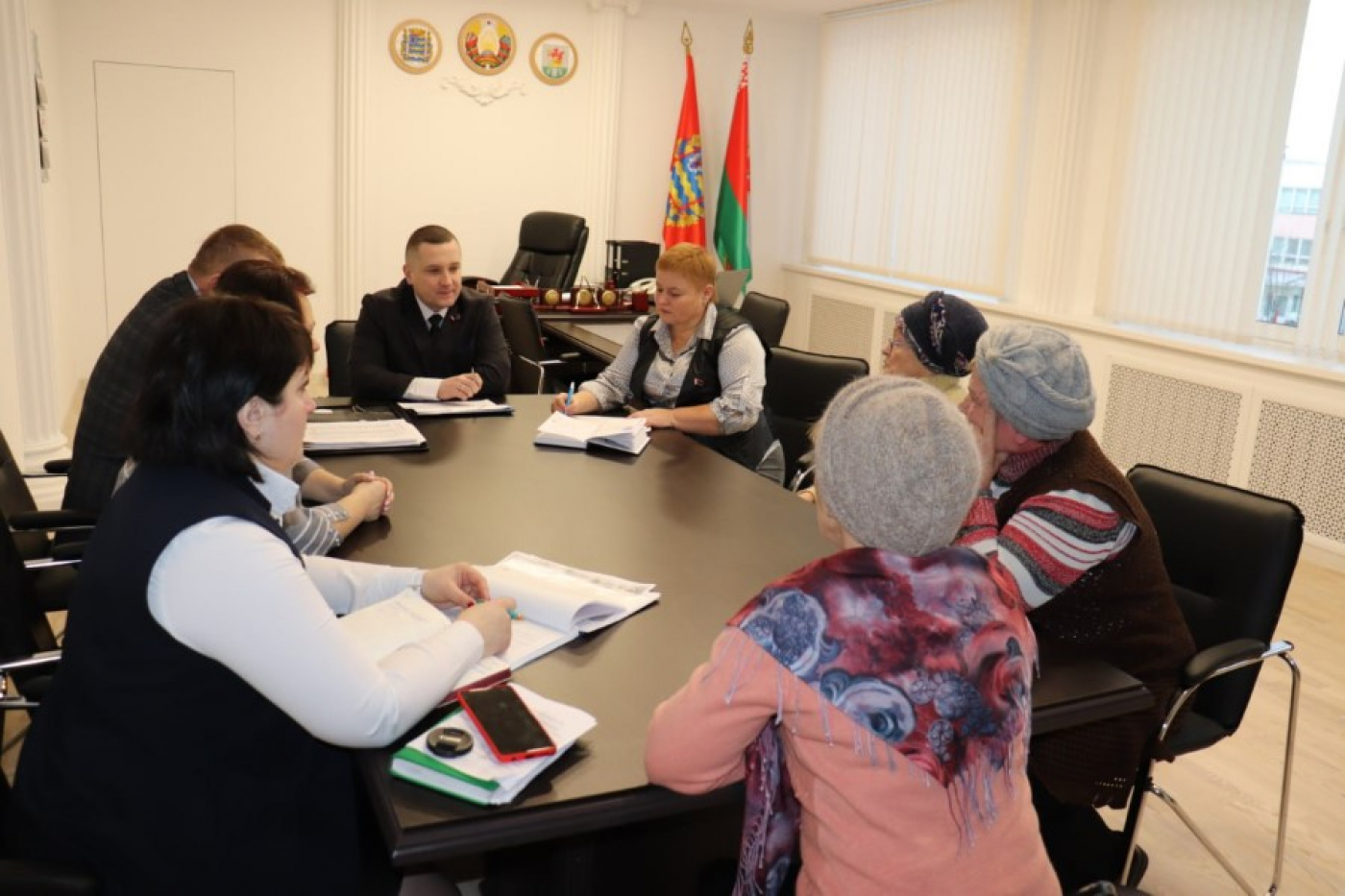 Председатель Березинского райисполкома провел прием граждан