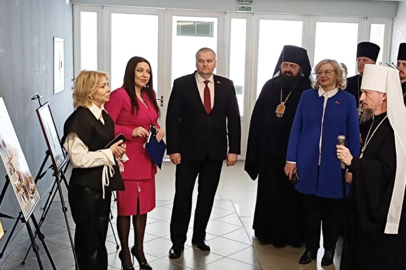 Встреча Патриаршего Экзарха всея Беларуси, Митропалита Минского и Заславского Вениамина с региональными СМИ проходит в Борисове