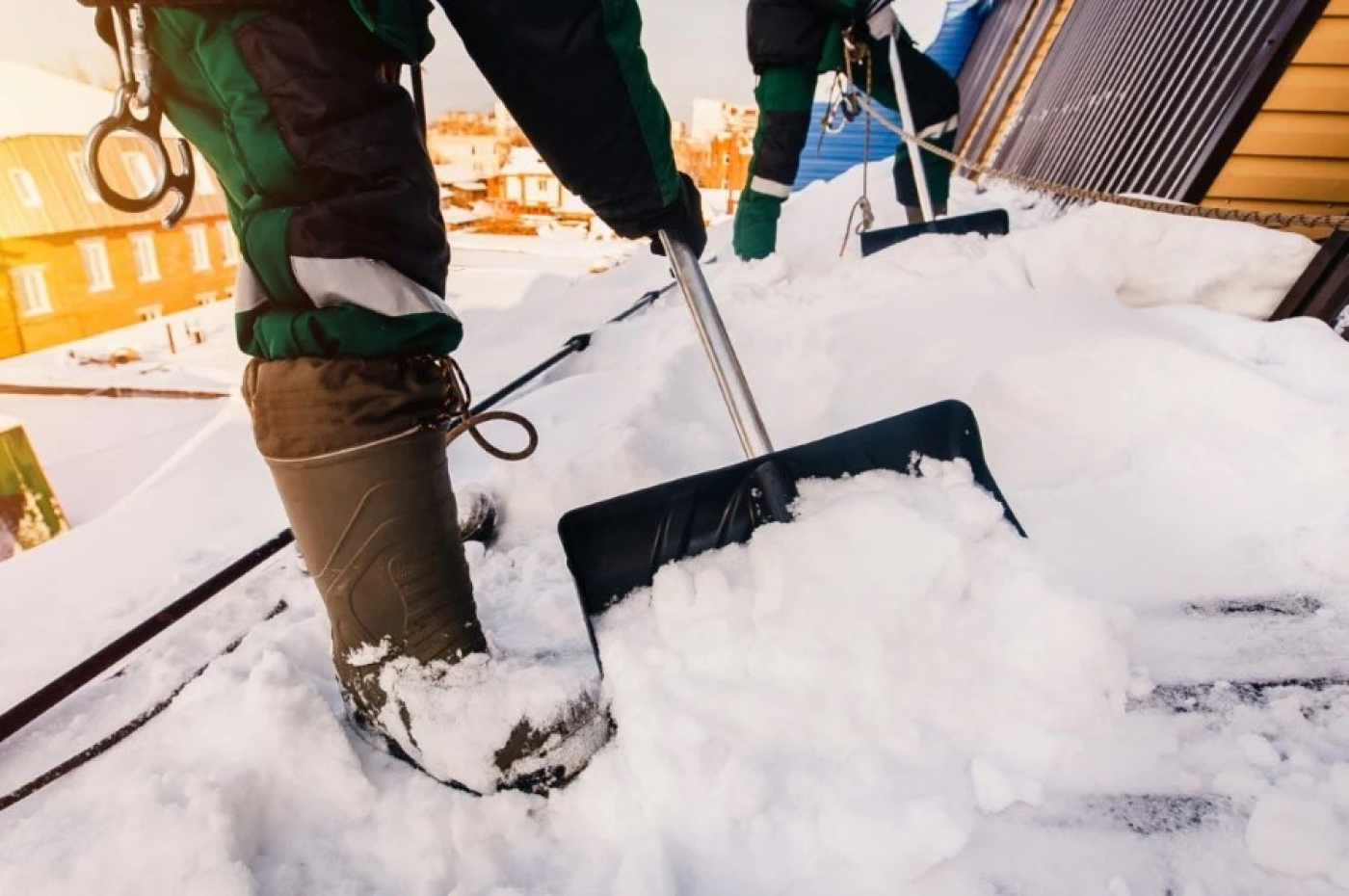Убираем снег правильно