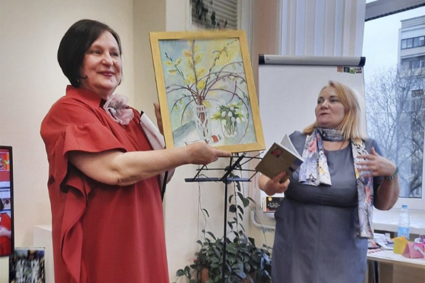 Свята мастацтва. Пра выставу пісьменніцы Таццяны Каленік