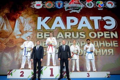 Белорусы завоевали 27 золотых наград на старте турнира по карате Belarus Open в Минске