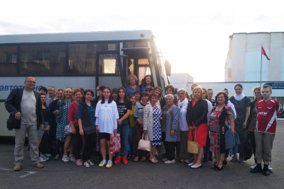 ФОТОРЕПОРТАЖ: Березинцы на праздновании 1030-летия православия в Заславлье