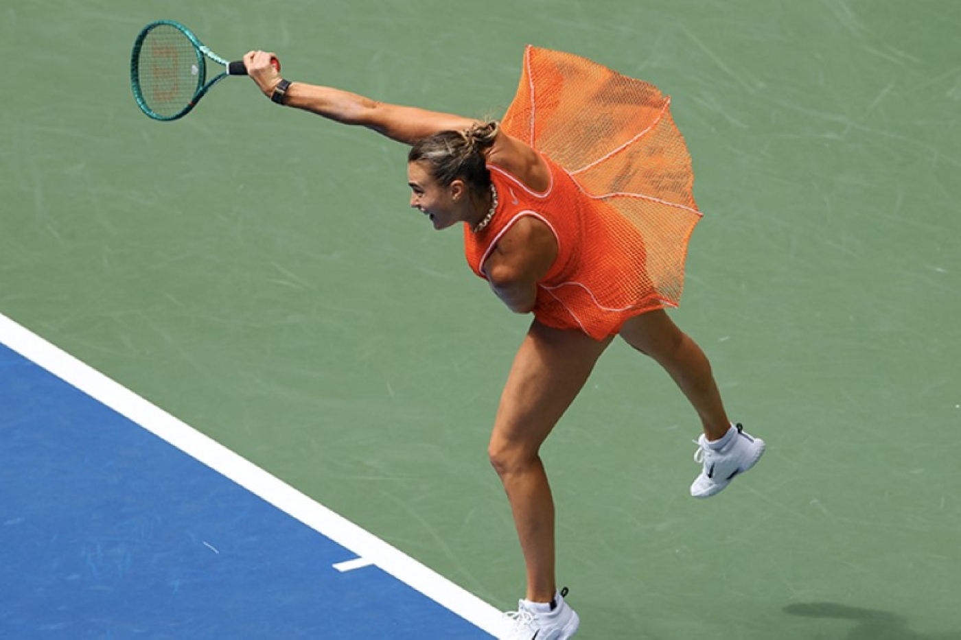 Соболенко уверенно вышла во второй раунд US Open