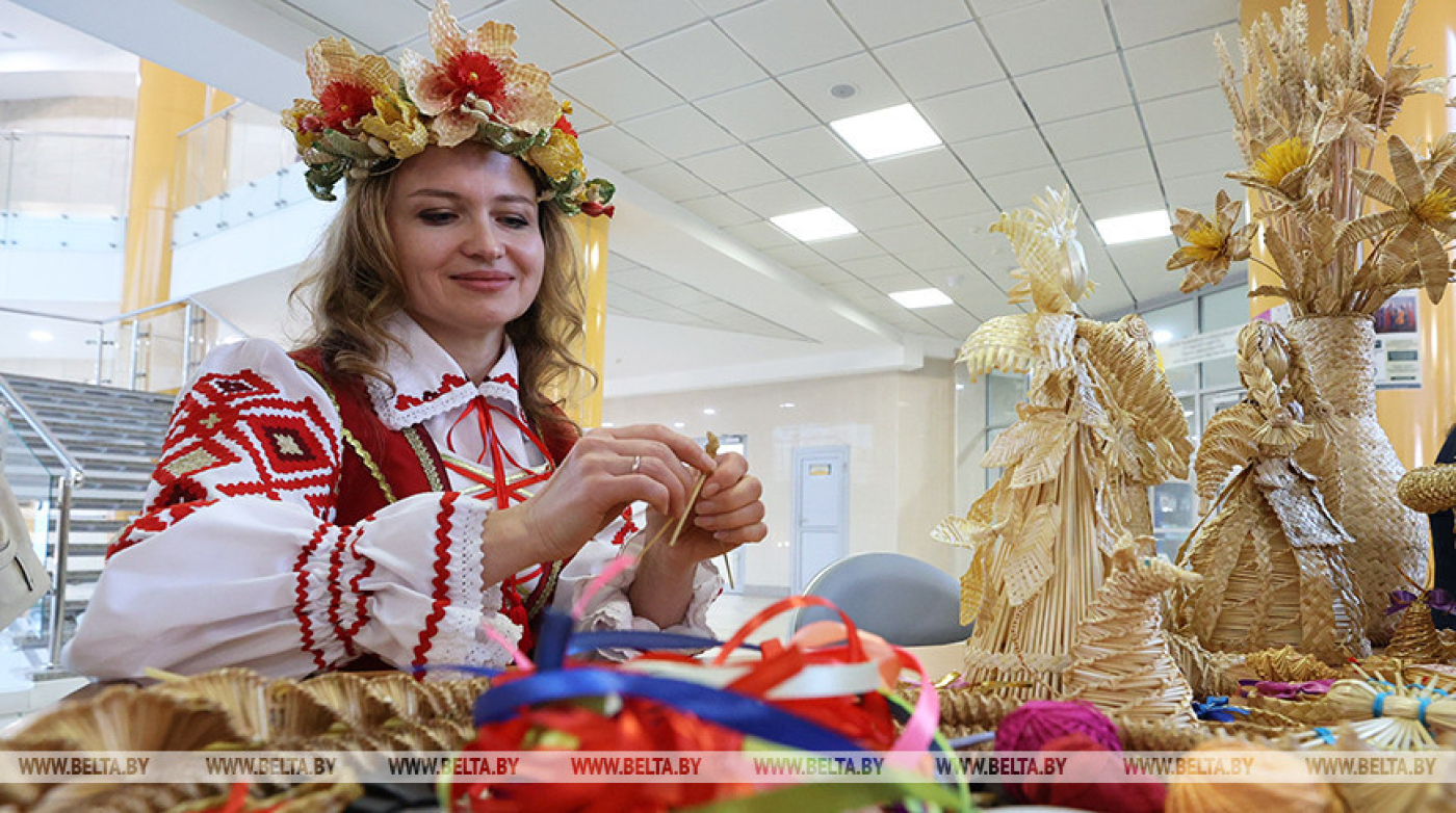 В Национальной библиотеке открылась выставка нематериального наследия Беларуси