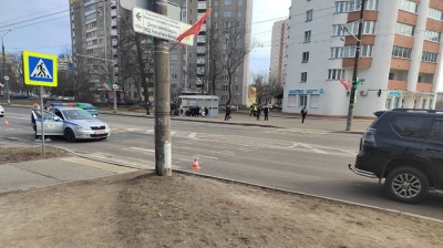 В Минске иномарка сбила 15-летнюю девочку