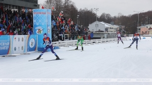 Первый день "Снежного снайпера" завершили спринты у самых старших участников