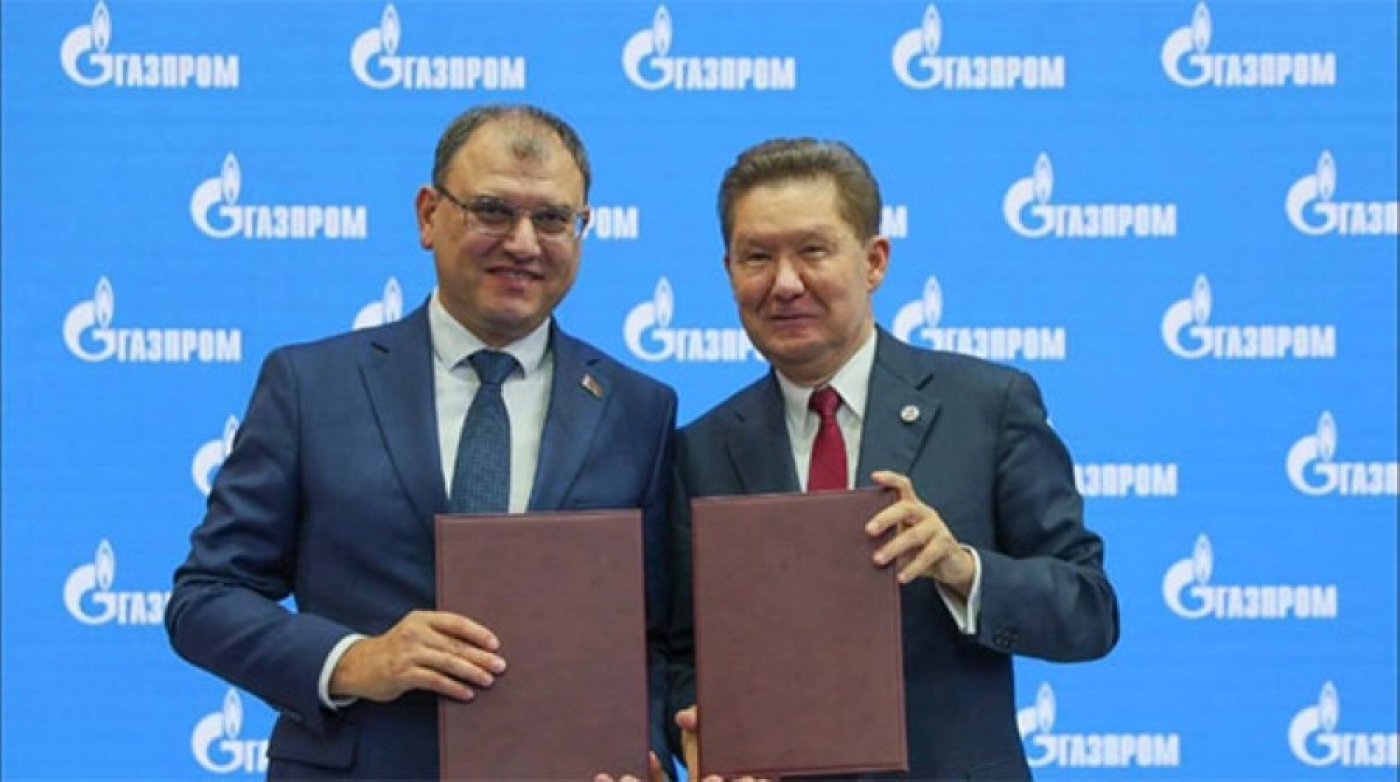 Правительство Беларуси и “Газпром” подписали дорожную карту сотрудничества до 2030 года