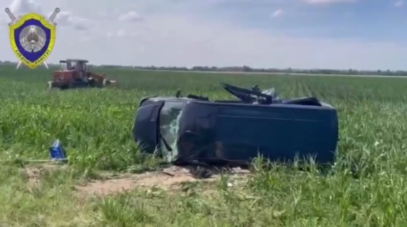 Мать и шесть ее детей пострадали в ДТП в Брестском районе