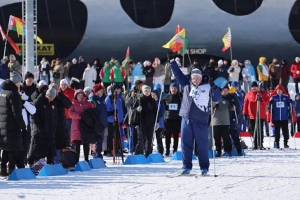 Команда Логойского района стала победителем "Минской лыжни" в Борисове