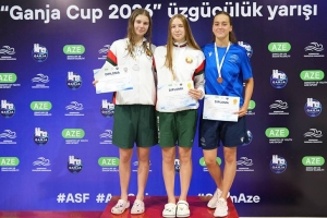 Пловцы из Беларуси взяли более десятка золотых наград на турнире в Азербайджане