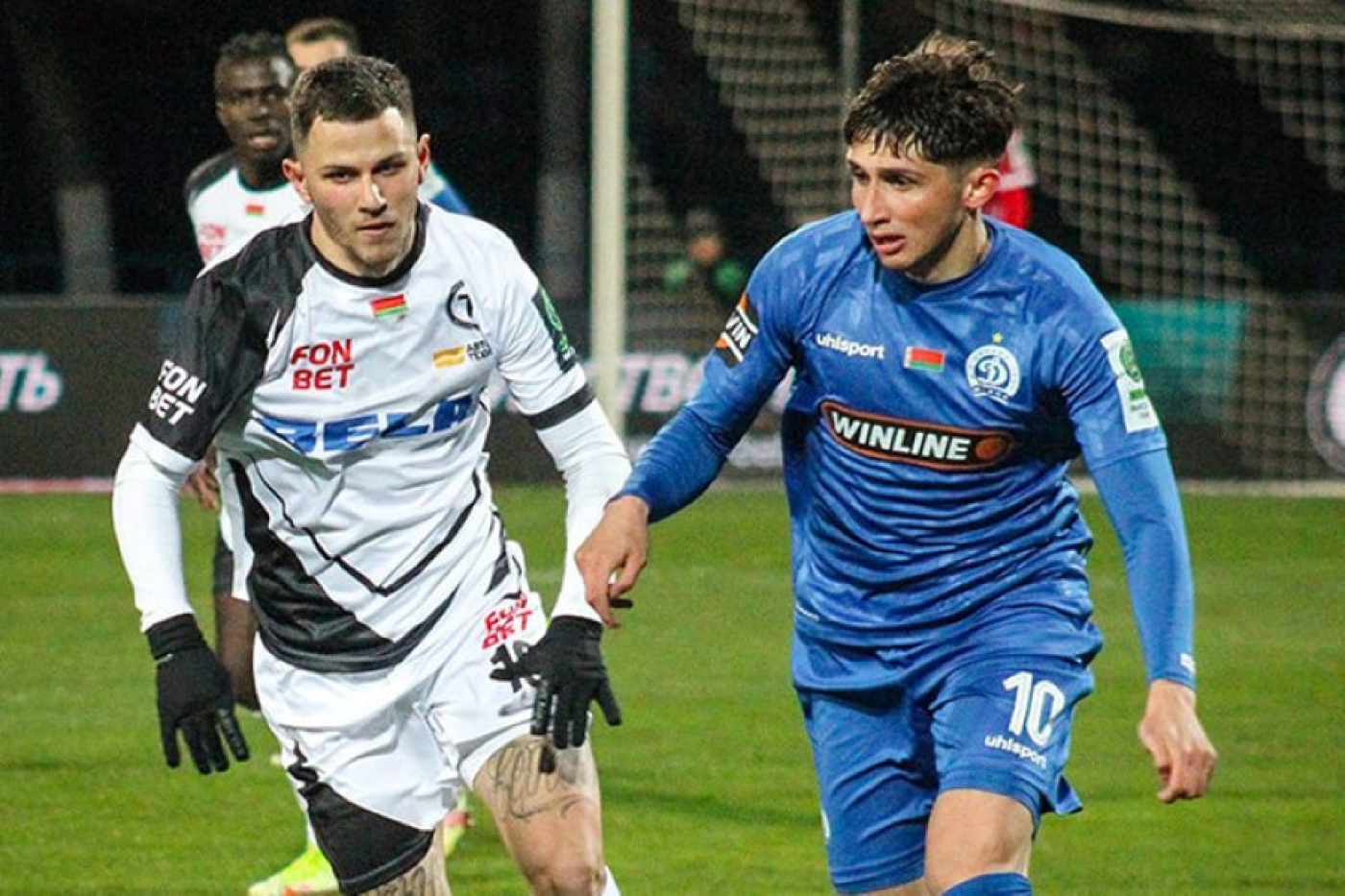 Минские динамовцы добыли третью победу в матчах чемпионата Беларуси по футболу