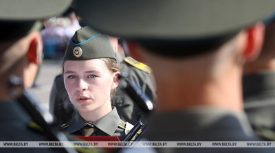 В Военную академию в этому году зачислены 85 девушек
