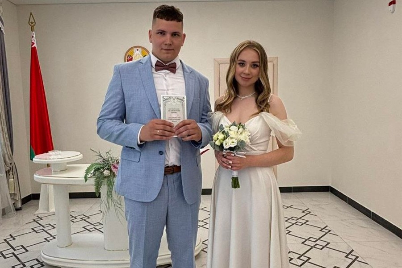 Сегодня зарегистрировали брак Павел и Ангелина Сикирицкие!!!