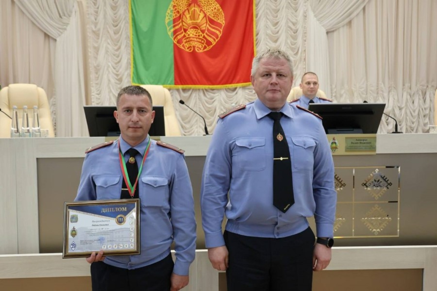 В УВД Минской области определены победители конкурса профессионального мастерства