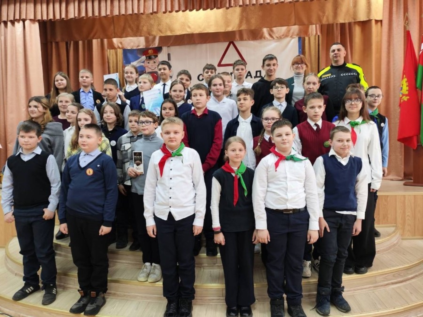 XX районная Олимпиада по правилам дорожного движения