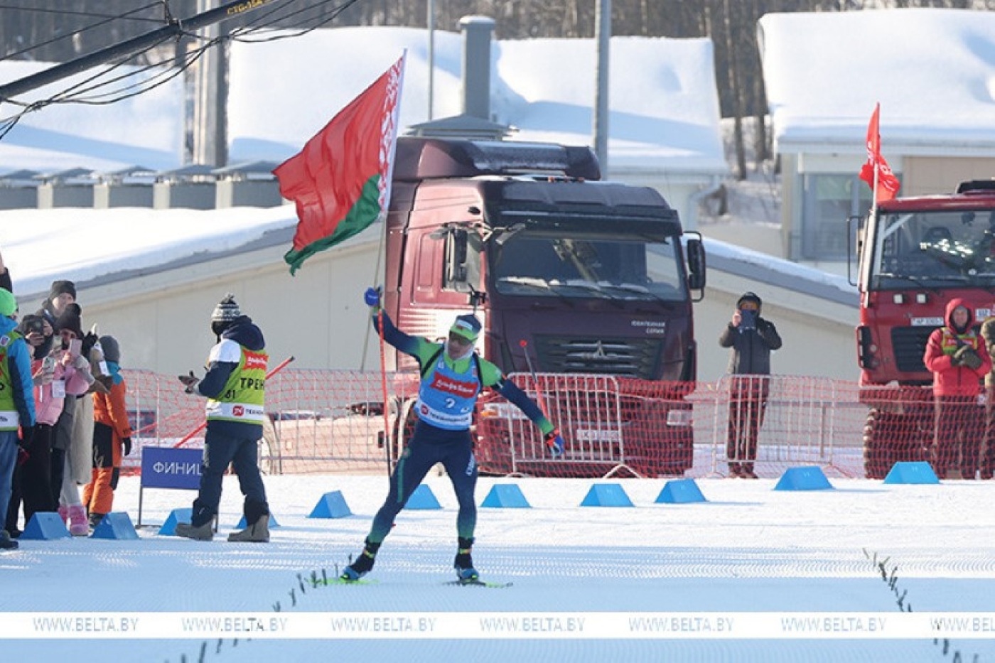 Команда Беларуси выиграла смешанную эстафету на домашнем этапе Кубка Содружества