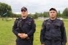Сотрудники охраны проверяют пляжи