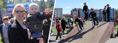 Святкаванне Дня Перамогі на возеры