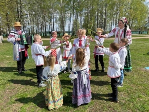 Новiнскi Дом культуры праводзiў народны абрад &quot;Вербнiца&quot;