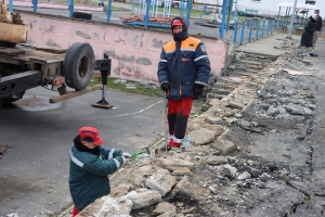 Начались работы по реконструкции ФОЦ «Лазурный»