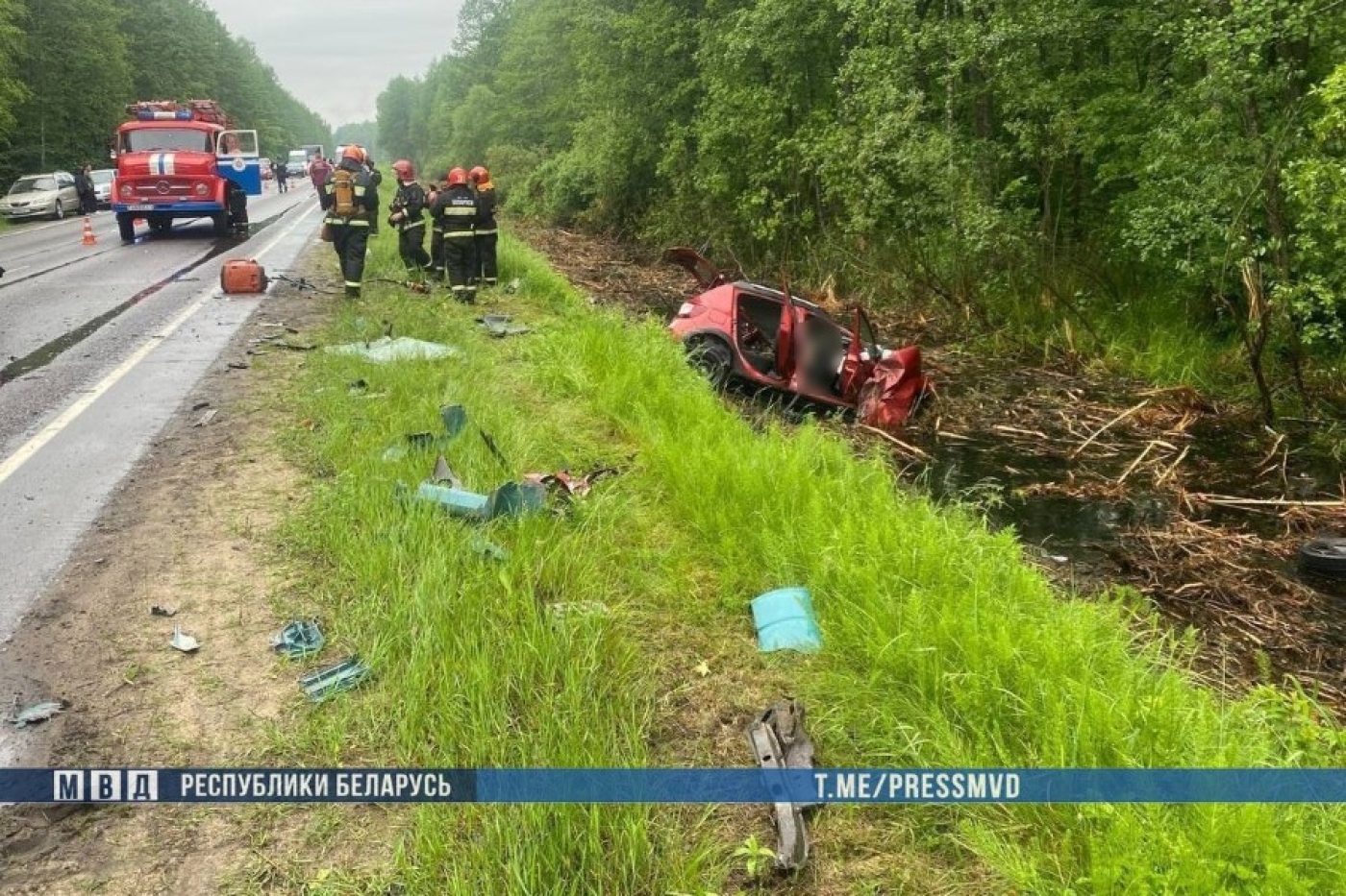 ДТП на Гомельщине: трое погибших