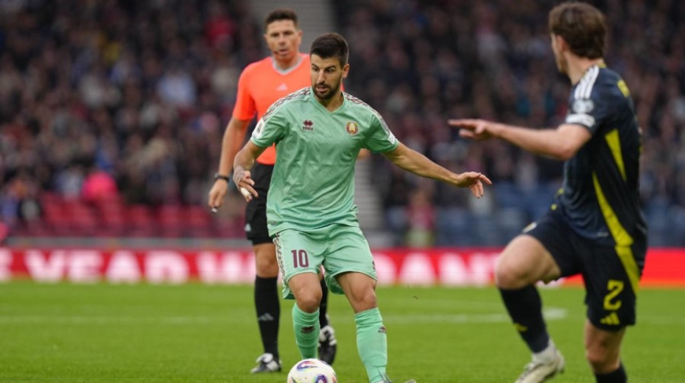 Белорусы уступили шотландским футболистам в квалификации чемпионата мира