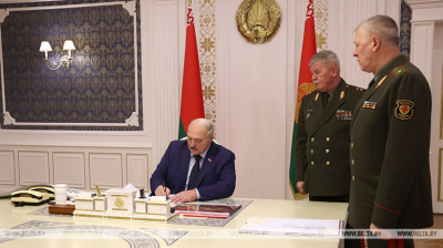 Лукашенко утвердил решения на охрану госграницы в 2023 году