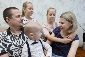 В Беларуси за последние пять лет количество многодетных семей увеличилось на 6%