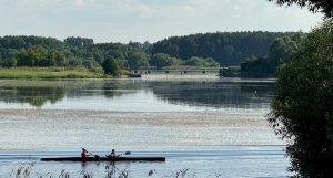 На Минском море снизился уровень воды, с чем это связано