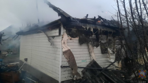 На пожаре в Брестской области погибли двое детей