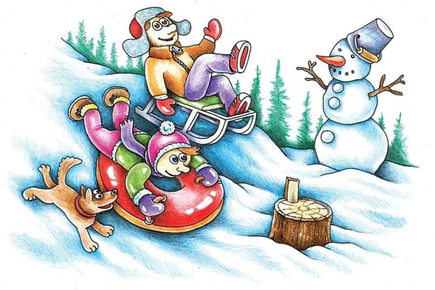 Тюбинг — веселье с ветром в лицо и с осторожностью