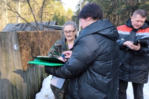 Спасатели и субъекты профилактики выехали в рейд в Погостский сельсовет