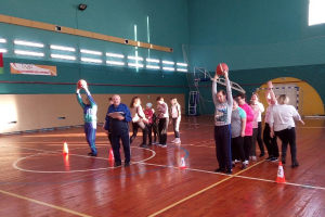 Физкультурно-оздоровительные мероприятия в "Лазурном"