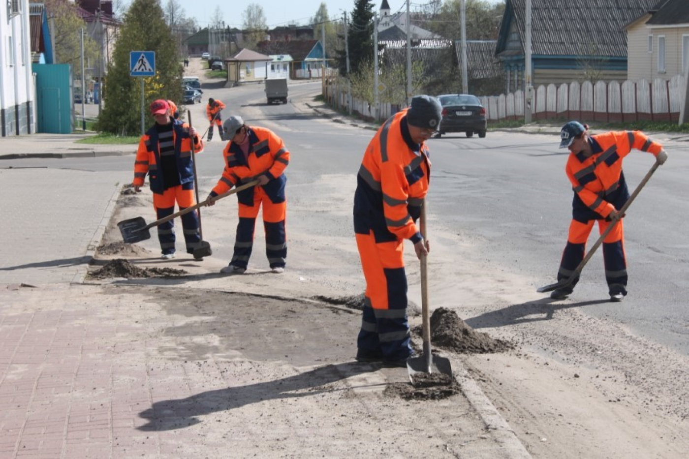 Добраўпарадкаванне горада працягваецца