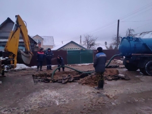 Организован подвоз воды