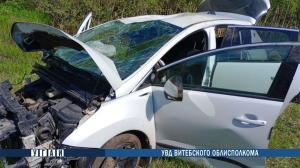 В аварии в Лиозненском районе травмы получил пассажир