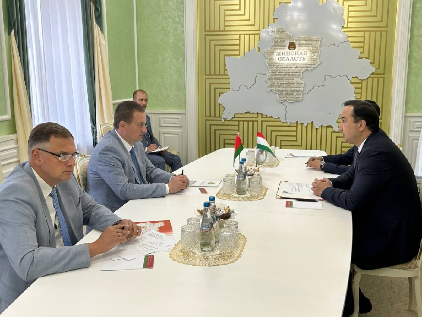 Сотрудничество Минской области и Таджикистана необходимо интенсифицировать