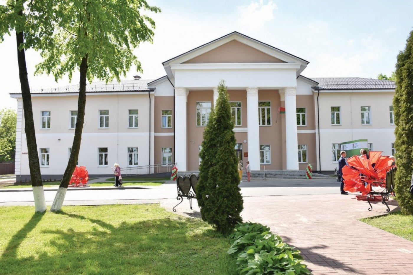 Беразіно будуецца і развіваецца