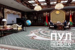 Президент принял с докладом губернатора Витебской области