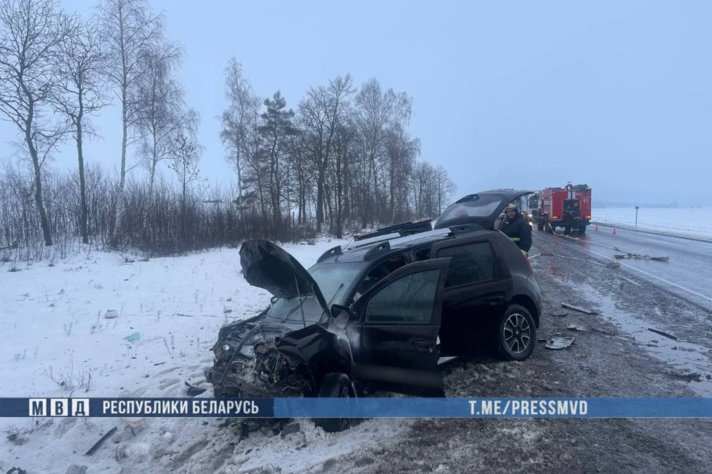 ДТП на Брестчине: двое погибших