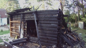 В деревне Снуя сгорела баня в агроусадьбе: предварительная причина – перегрев дымохода