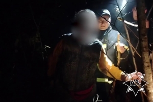 В Березинском районе спасатели пришли на помощь заблудившейся в лесу пенсионерке