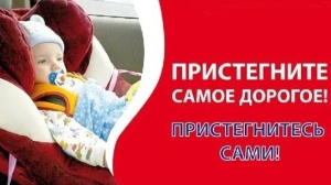 Внимание, акция ГАИ! Пристегните самых дорогих!